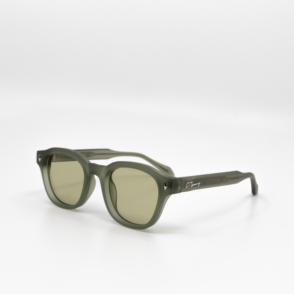 CT. Bril Olijfgroen mat